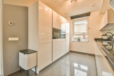 Classic kitchen in white
