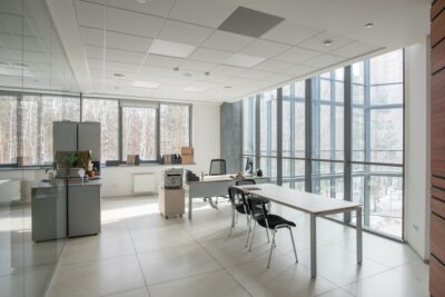 Empty modern office