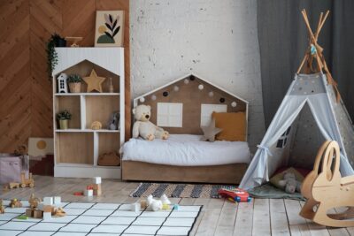 Modern Kids Room Interior