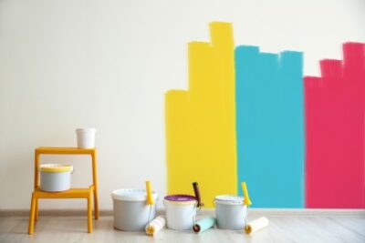 cat warna-warni