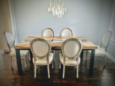 Dinning table and chairs