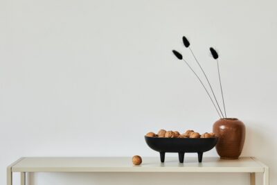 Elegant minimalist interior design