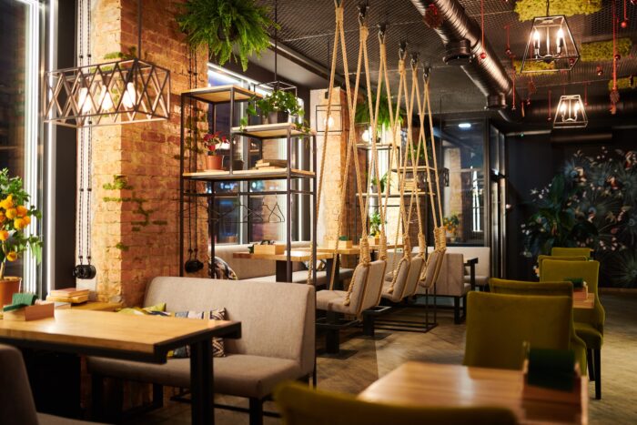 Interior Klasik Cafe Jakarta