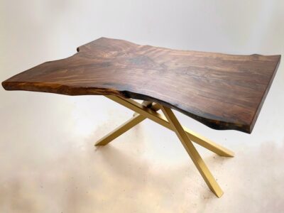 Live edge dining table