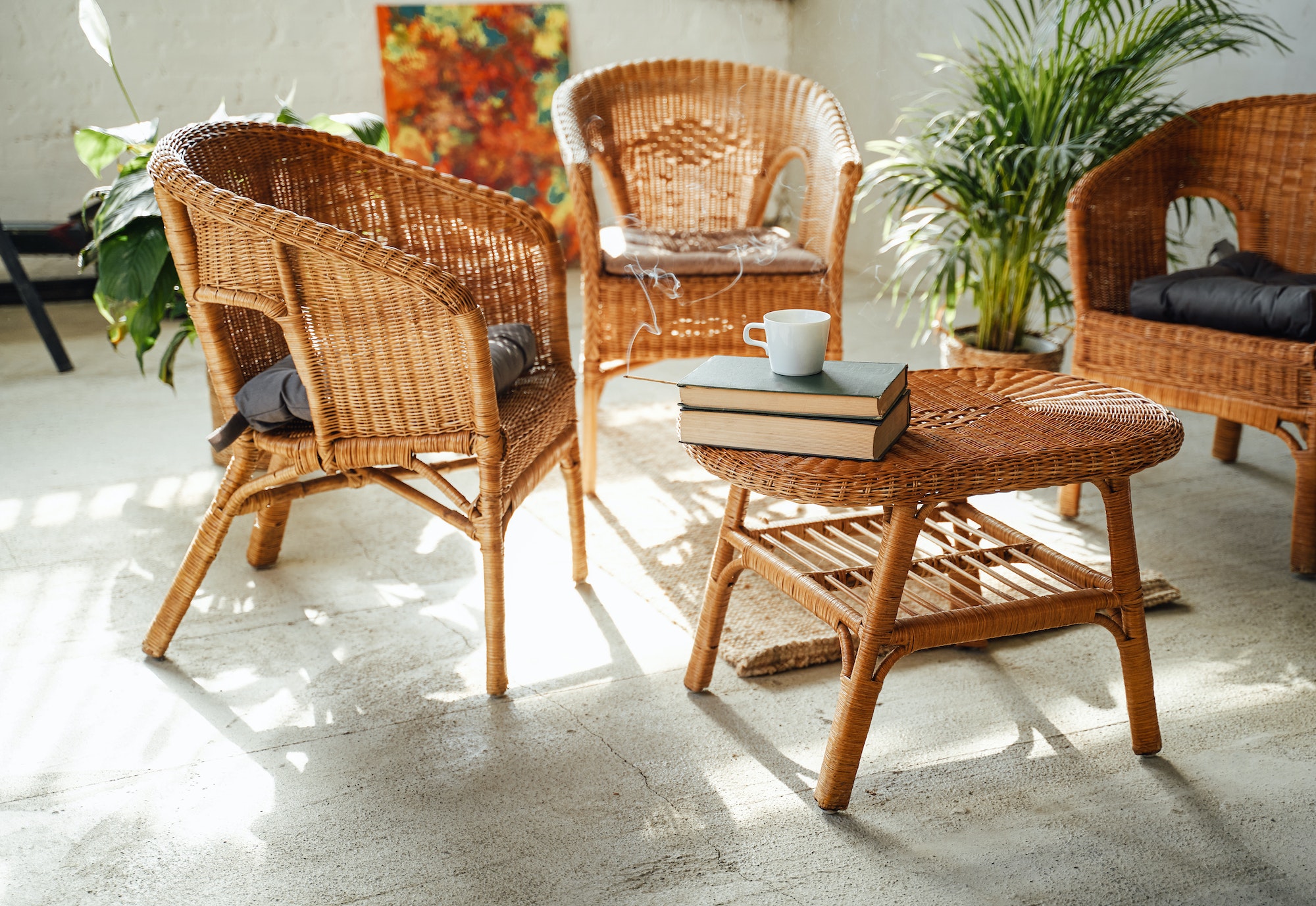 custom furniture kursi dengan bambu