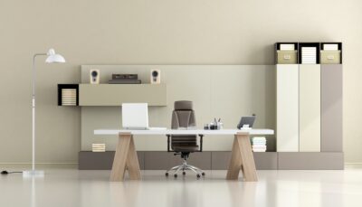 Minimalist modern office